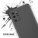 Solid Dark Gray - Premium Vinyl Skin Decal for Samsung Galaxy S25 Ultra, S24, S23, S22 & All Galaxy S Models