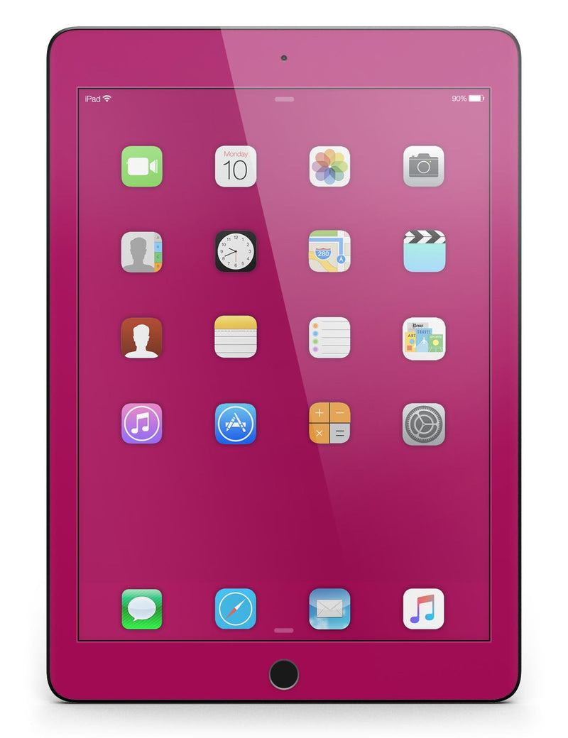 Solid Dark Pink V2 Full Body Skin for the iPad Pro (12.9 Solid Dark Pink V2 Full Body Skin for the iPad Pro (12.9