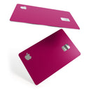Solid Dark Pink V2 - Premium Protective Decal Skin-Kit for the Apple Credit Card