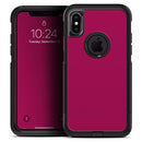 Solid Dark Pink V2 - Skin Kit for the iPhone OtterBox Cases