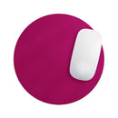 Solid Dark Pink V2// WaterProof Rubber Foam Backed Anti-Slip Mouse Pad for Home Work Office or Gaming Computer Desk