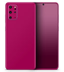 Solid Dark Pink V2 - Premium Vinyl Skin Decal for Samsung Galaxy S25 Ultra, S24, S23, S22 & All Galaxy S Models
