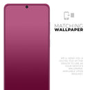 Solid Dark Pink V2 - Premium Vinyl Skin Decal for Samsung Galaxy S25 Ultra, S24, S23, S22 & All Galaxy S Models