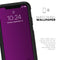 Solid Dark Purple - Skin Kit for the iPhone OtterBox Cases