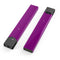 Solid Dark Purple - Premium Decal Protective Skin-Wrap Sticker compatible with the Juul Labs vaping device