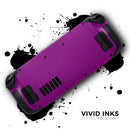 Solid Dark Purple // Full Body Skin Decal Wrap Kit for the Steam Deck handheld gaming computer