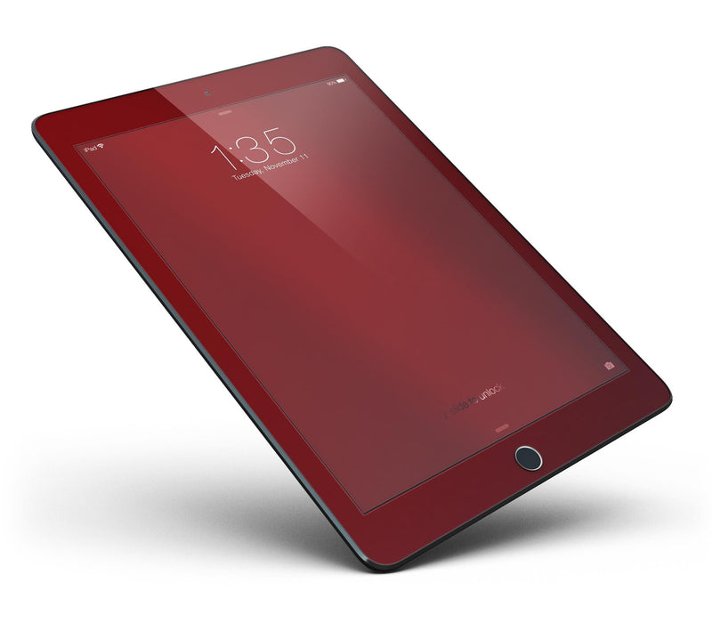 Solid Dark Red Full Body Skin for the iPad Pro (12.9