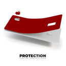 Solid Dark Red - Premium Protective Decal Skin-Kit for the Apple Credit Card