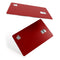 Solid Dark Red - Premium Protective Decal Skin-Kit for the Apple Credit Card