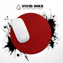 Solid Dark Red// WaterProof Rubber Foam Backed Anti-Slip Mouse Pad for Home Work Office or Gaming Computer Desk