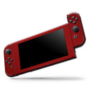 Solid Dark Red // Skin Decal Wrap Kit for Nintendo Switch Console & Dock, Joy-Cons, Pro Controller, Lite, 3DS XL, 2DS XL, DSi, or Wii - Vinyl Skin Wrap for Nintendo Switch 2, OLED, Lite, Pro Controller, Wii & Classic Handhelds
