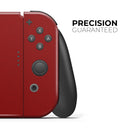 Solid Dark Red // Skin Decal Wrap Kit for Nintendo Switch Console & Dock, Joy-Cons, Pro Controller, Lite, 3DS XL, 2DS XL, DSi, or Wii - Vinyl Skin Wrap for Nintendo Switch 2, OLED, Lite, Pro Controller, Wii & Classic Handhelds