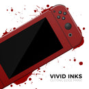 Solid Dark Red // Skin Decal Wrap Kit for Nintendo Switch Console & Dock, Joy-Cons, Pro Controller, Lite, 3DS XL, 2DS XL, DSi, or Wii - Vinyl Skin Wrap for Nintendo Switch 2, OLED, Lite, Pro Controller, Wii & Classic Handhelds