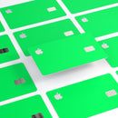Solid Green V2 - Premium Protective Decal Skin-Kit for the Apple Credit Card