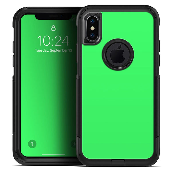 Solid Green V2 - Skin Kit for the iPhone OtterBox Cases