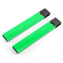 Solid Green V2 - Premium Decal Protective Skin-Wrap Sticker compatible with the Juul Labs vaping device