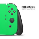 Solid Green V2 // Skin Decal Wrap Kit for Nintendo Switch Console & Dock, Joy-Cons, Pro Controller, Lite, 3DS XL, 2DS XL, DSi, or Wii - Vinyl Skin Wrap for Nintendo Switch 2, OLED, Lite, Pro Controller, Wii & Classic Handhelds