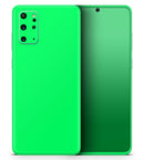 Solid Green V2 - Premium Vinyl Skin Decal for Samsung Galaxy S25 Ultra, S24, S23, S22 & All Galaxy S Models