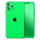 Solid Green V2 - Protective Skin Wrap & Decal – Compatible with iPhone SE to iPhone 17 Pro Max (All Models)