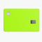 Solid Green V3 - Premium Protective Decal Skin-Kit for the Apple Credit Card