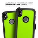 Solid Green V3 - Skin Kit for the iPhone OtterBox Cases