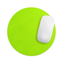 Solid Green V3// WaterProof Rubber Foam Backed Anti-Slip Mouse Pad for Home Work Office or Gaming Computer Desk