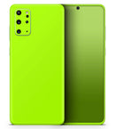 Solid Green V3 - Premium Vinyl Skin Decal for Samsung Galaxy S25 Ultra, S24, S23, S22 & All Galaxy S Models