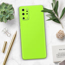 Solid Green V3 - Premium Vinyl Skin Decal for Samsung Galaxy S25 Ultra, S24, S23, S22 & All Galaxy S Models