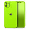 Solid Green V3 // Skin-Kit compatible with the Apple iPhone 14, 13, 12, 12 Pro Max, 12 Mini, 11 Pro, SE, X/XS + (All iPhones Available)
