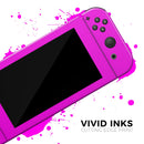 Solid Hot Pink V2 // Skin Decal Wrap Kit for Nintendo Switch Console & Dock, Joy-Cons, Pro Controller, Lite, 3DS XL, 2DS XL, DSi, or Wii - Vinyl Skin Wrap for Nintendo Switch 2, OLED, Lite, Pro Controller, Wii & Classic Handhelds