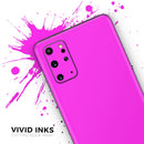 Solid Hot Pink V2 - Premium Vinyl Skin Decal for Samsung Galaxy S25 Ultra, S24, S23, S22 & All Galaxy S Models