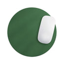 Solid Hunter Green// WaterProof Rubber Foam Backed Anti-Slip Mouse Pad for Home Work Office or Gaming Computer Desk