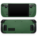 Solid Hunter Green // Full Body Skin Decal Wrap Kit for the Steam Deck handheld gaming computer