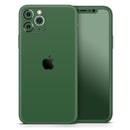 Solid Hunter Green - Protective Skin Wrap & Decal – Compatible with iPhone SE to iPhone 17 Pro Max (All Models)