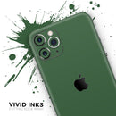 Solid Hunter Green - Protective Skin Wrap & Decal – Compatible with iPhone SE to iPhone 17 Pro Max (All Models)