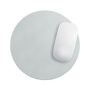 Solid Light Gray// WaterProof Rubber Foam Backed Anti-Slip Mouse Pad for Home Work Office or Gaming Computer Desk