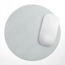 Solid Light Gray// WaterProof Rubber Foam Backed Anti-Slip Mouse Pad for Home Work Office or Gaming Computer Desk