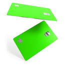 Solid Lime Green V2 - Premium Protective Decal Skin-Kit for the Apple Credit Card