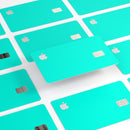 Solid Mint V2 - Premium Protective Decal Skin-Kit for the Apple Credit Card