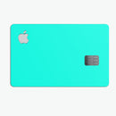 Solid Mint V2 - Premium Protective Decal Skin-Kit for the Apple Credit Card