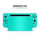 Solid Mint V2 // Skin Decal Wrap Kit for Nintendo Switch Console & Dock, Joy-Cons, Pro Controller, Lite, 3DS XL, 2DS XL, DSi, or Wii - Vinyl Skin Wrap for Nintendo Switch 2, OLED, Lite, Pro Controller, Wii & Classic Handhelds