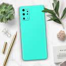 Solid Mint V2 - Premium Vinyl Skin Decal for Samsung Galaxy S25 Ultra, S24, S23, S22 & All Galaxy S Models