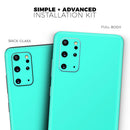 Solid Mint V2 - Premium Vinyl Skin Decal for Samsung Galaxy S25 Ultra, S24, S23, S22 & All Galaxy S Models