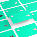 Solid Mint V3 - Premium Protective Decal Skin-Kit for the Apple Credit Card