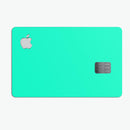 Solid Mint V3 - Premium Protective Decal Skin-Kit for the Apple Credit Card
