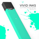 Solid Mint V3 - Premium Decal Protective Skin-Wrap Sticker compatible with the Juul Labs vaping device