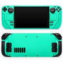 Solid Mint V3 // Full Body Skin Decal Wrap Kit for the Steam Deck handheld gaming computer