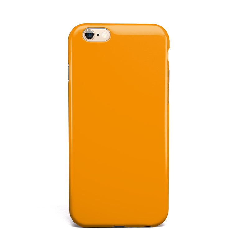 Solid Orange 2-Piece Hybrid INK-Fuzed Case for the iPhone 6/6s or 