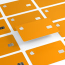 Solid Orange - Premium Protective Decal Skin-Kit for the Apple Credit Card