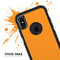Solid Orange - Skin Kit for the iPhone OtterBox Cases